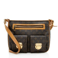 Louis Vuitton Monogram Canvas Hudson GM Shoulder Bag (SHF-18402)