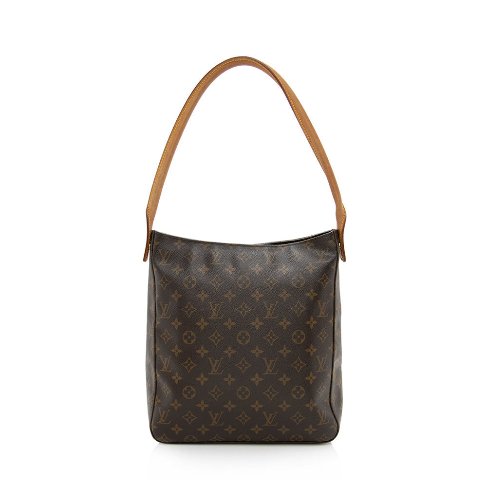Louis Vuitton Monogram Canvas Looping GM Shoulder Bag (SHF-15767)