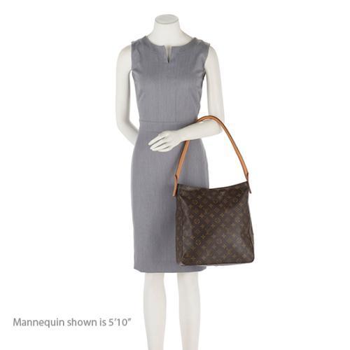 Louis Vuitton Monogram Canvas Looping GM Shoulder Bag (SHF-15767)
