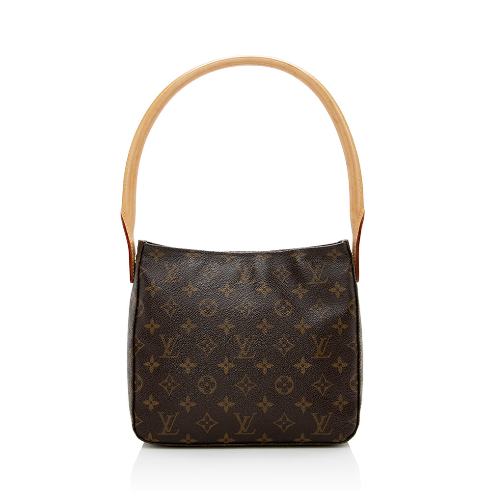 Louis Vuitton Monogram Canvas Looping MM Shoulder Bag (SHF-17160)
