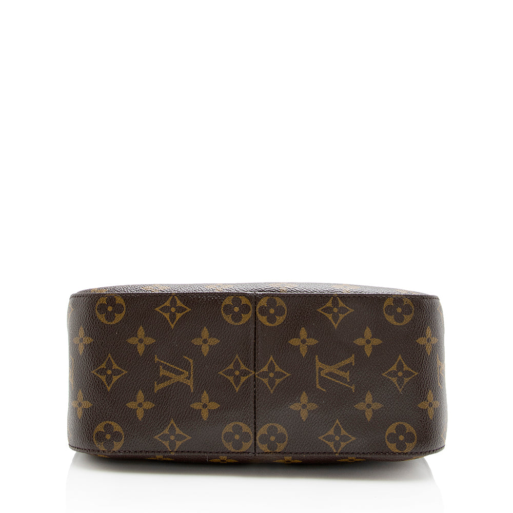 Louis Vuitton Monogram Canvas Looping MM Shoulder Bag (SHF-17841)