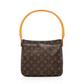 Louis Vuitton Monogram Canvas Looping MM Shoulder Bag (SHF-17841)