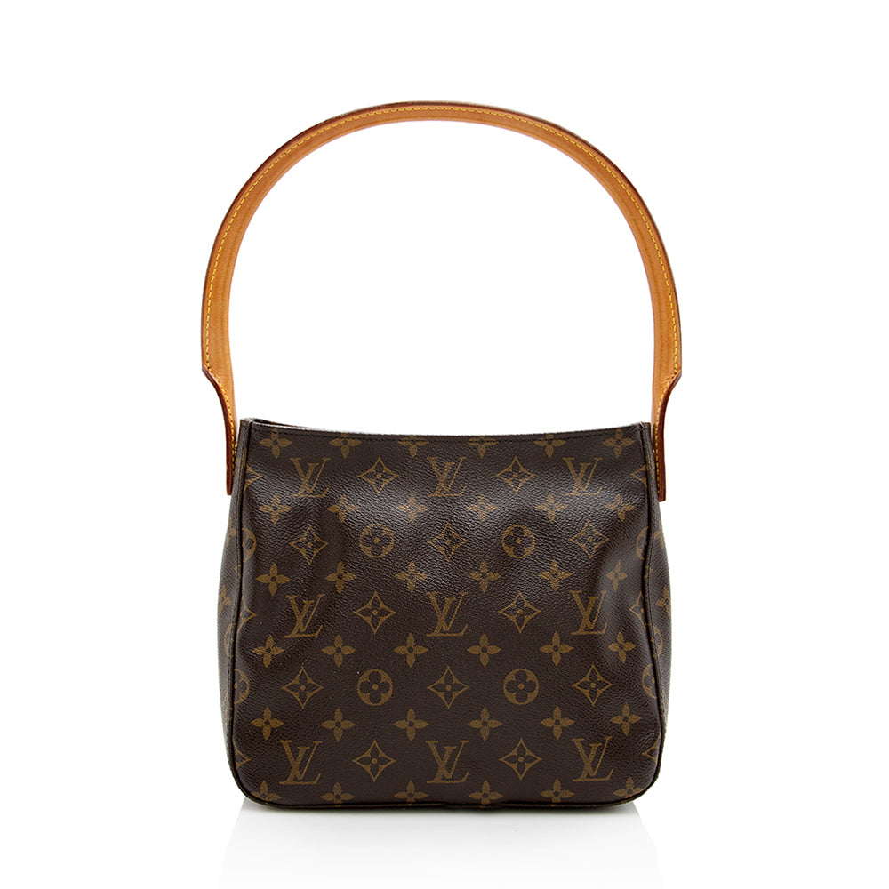 Louis Vuitton Monogram Canvas Looping MM Shoulder Bag (SHF-17843)