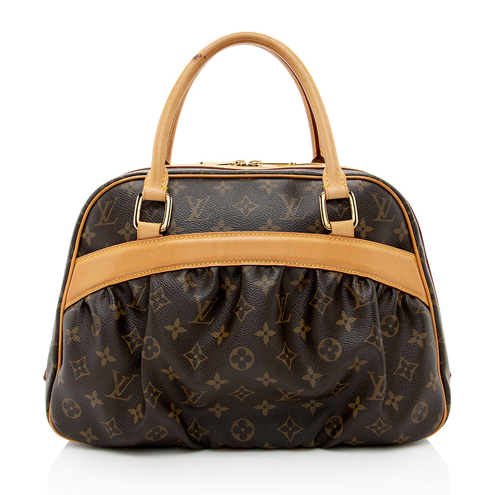 Louis Vuitton Monogram Canvas Mizi Satchel (SHF-18017)