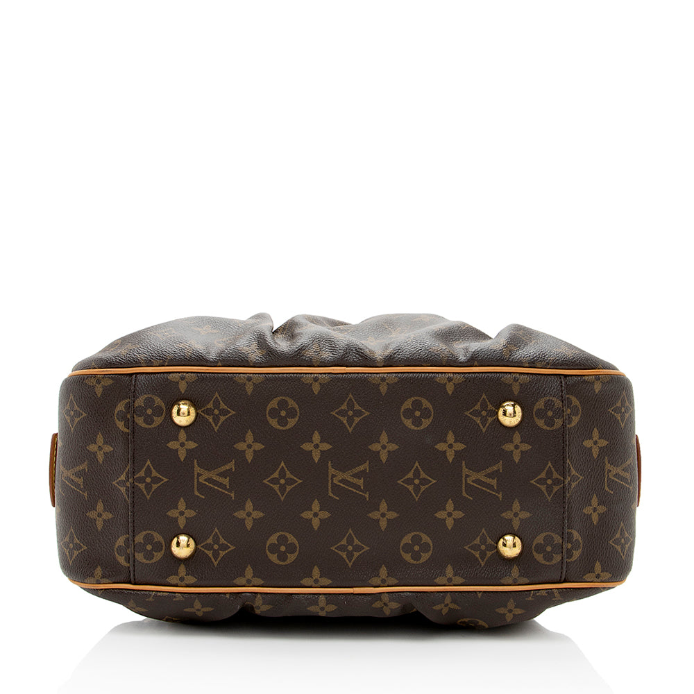 Louis Vuitton Monogram Canvas Mizi Satchel (SHF-18017)