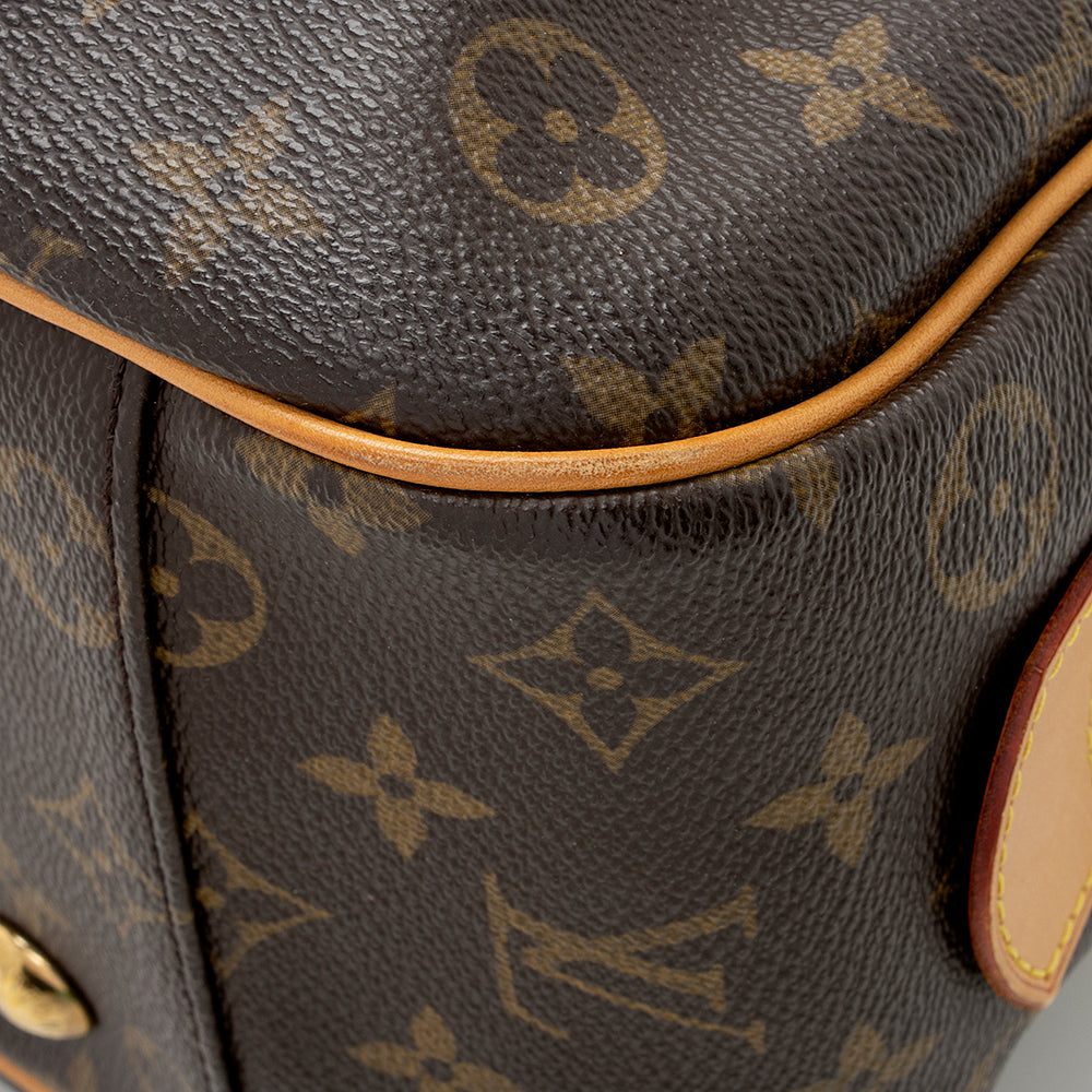 Louis Vuitton Monogram Canvas Mizi Satchel (SHF-18017)