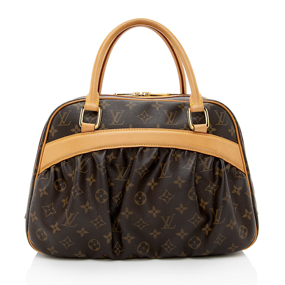 Louis Vuitton Monogram Canvas Mizi Satchel (SHF-18017)