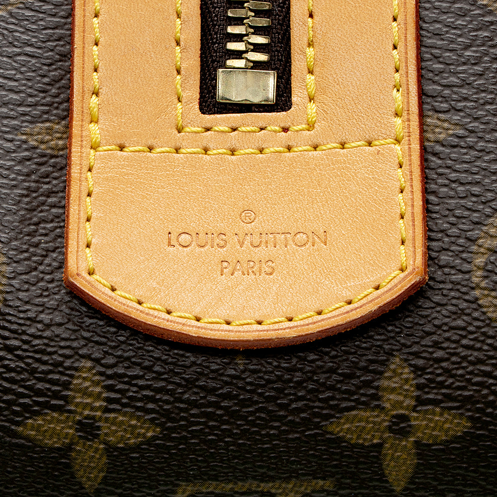 Louis Vuitton Monogram Canvas Mizi Satchel (SHF-18017)