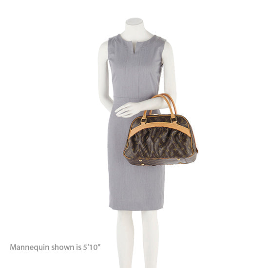 Louis Vuitton Monogram Canvas Mizi Satchel (SHF-18017)