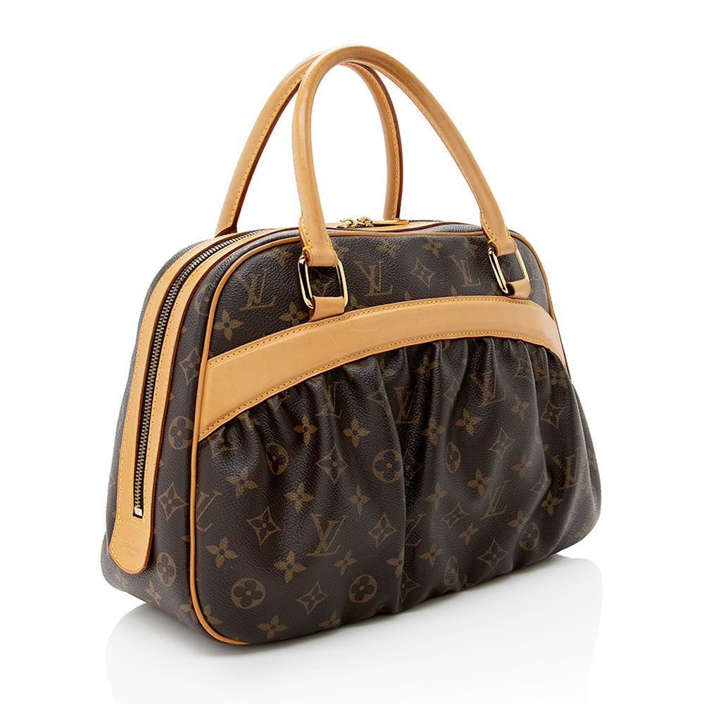 Louis Vuitton Monogram Canvas Mizi Satchel (SHF-18017)