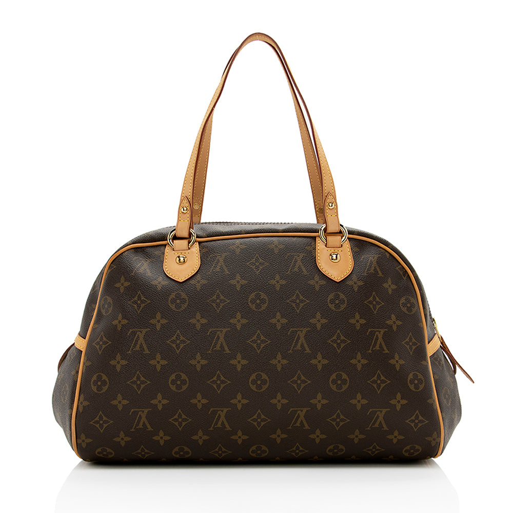 Louis Vuitton Monogram Canvas Montorgueil GM Shoulder Bag (SHF-15149)