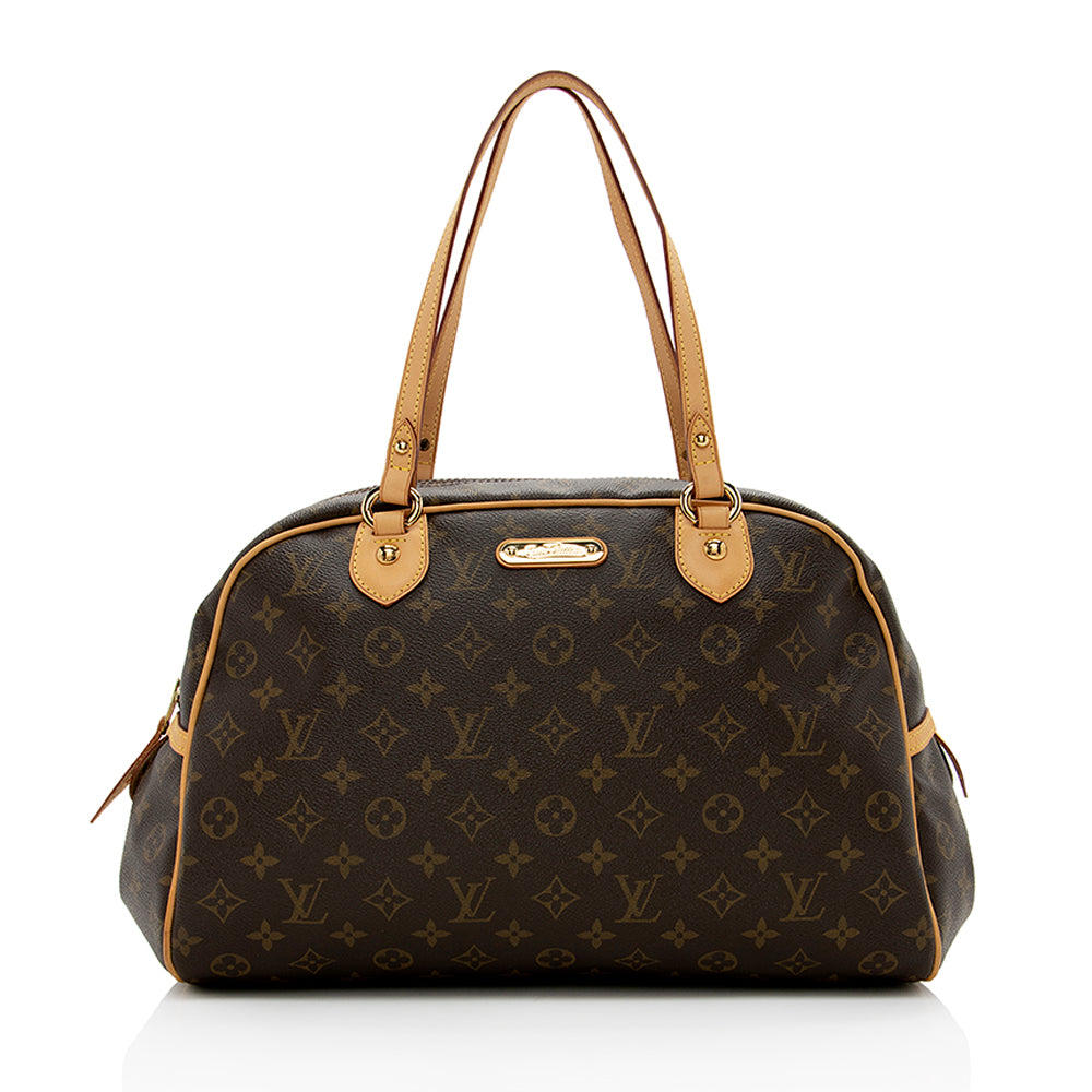 Louis Vuitton Monogram Canvas Montorgueil GM Shoulder Bag (SHF-15149)