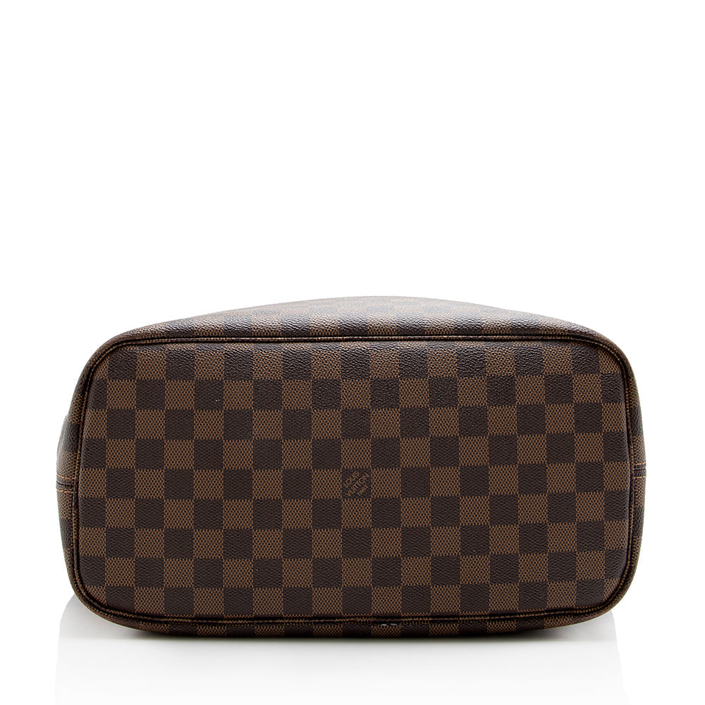 Louis Vuitton Damier Ebene Neverfull MM Tote (SHF-17975)