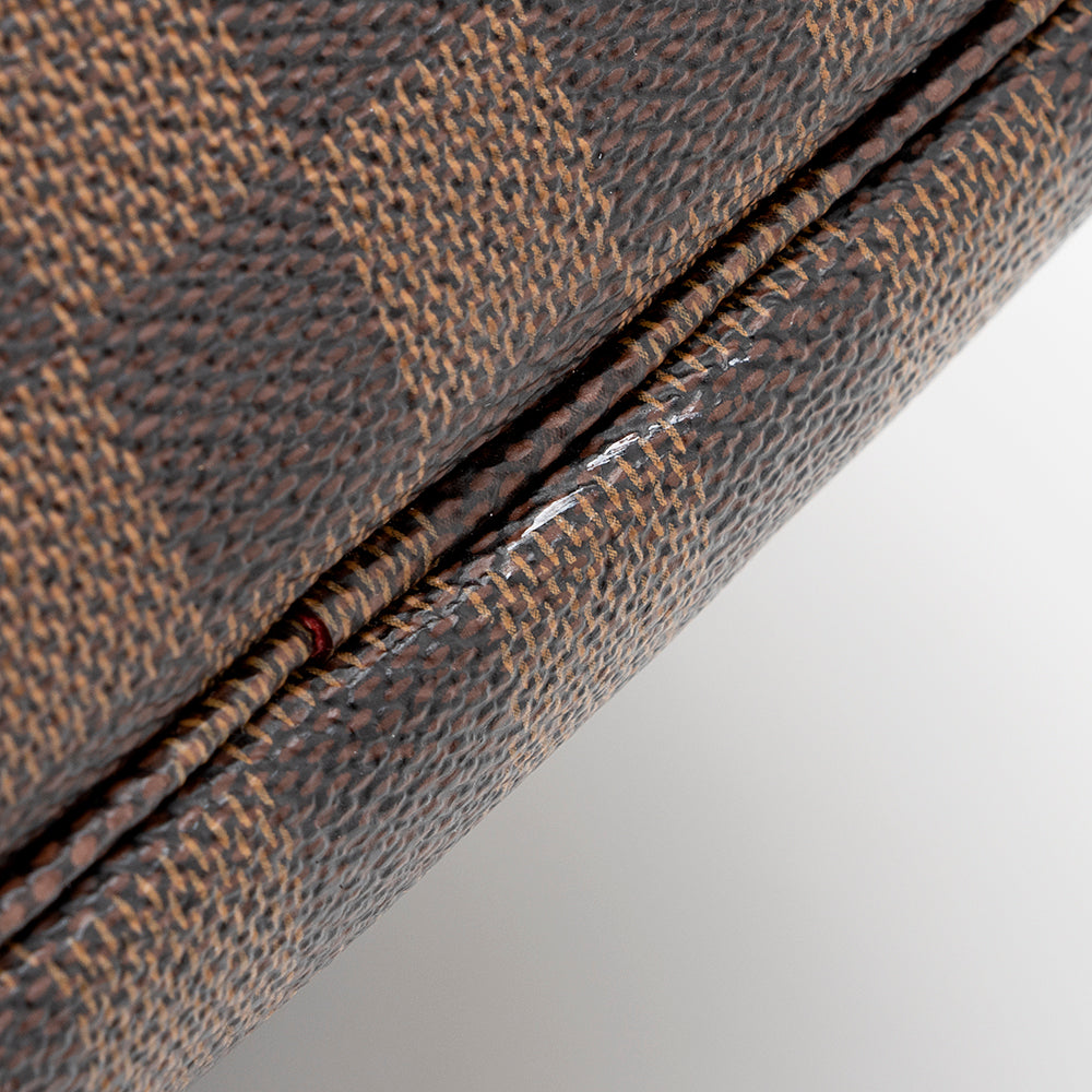 Louis Vuitton Damier Ebene Neverfull MM Tote (SHF-17975)