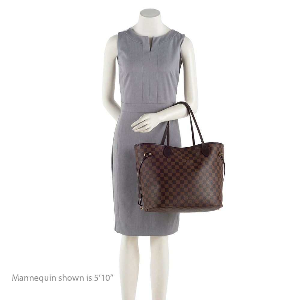 Louis Vuitton Damier Ebene Neverfull MM Tote (SHF-17975)
