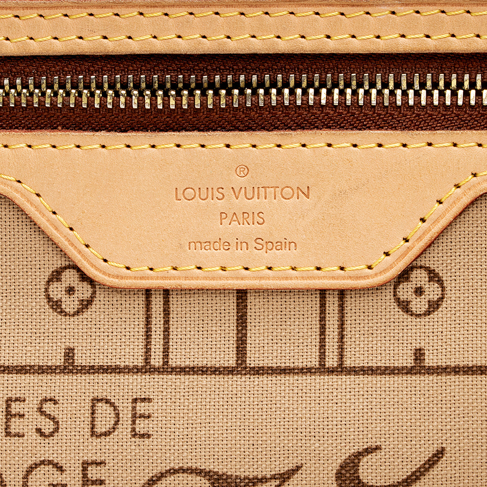 Louis Vuitton Monogram Canvas Neverfull MM Tote (SHF-17729)