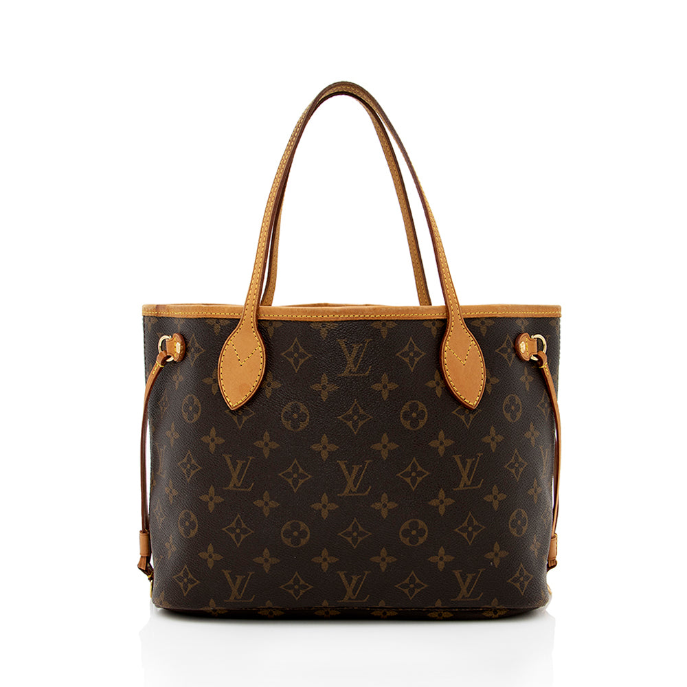 Louis Vuitton Monogram Canvas Neverfull PM Tote (SHF-18380)