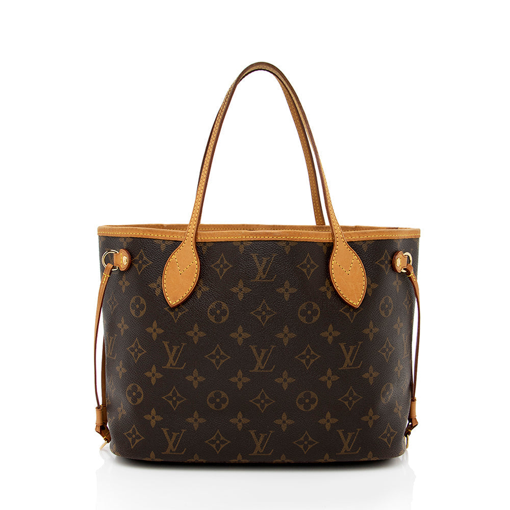 Louis Vuitton Monogram Canvas Neverfull PM Tote (SHF-18380)