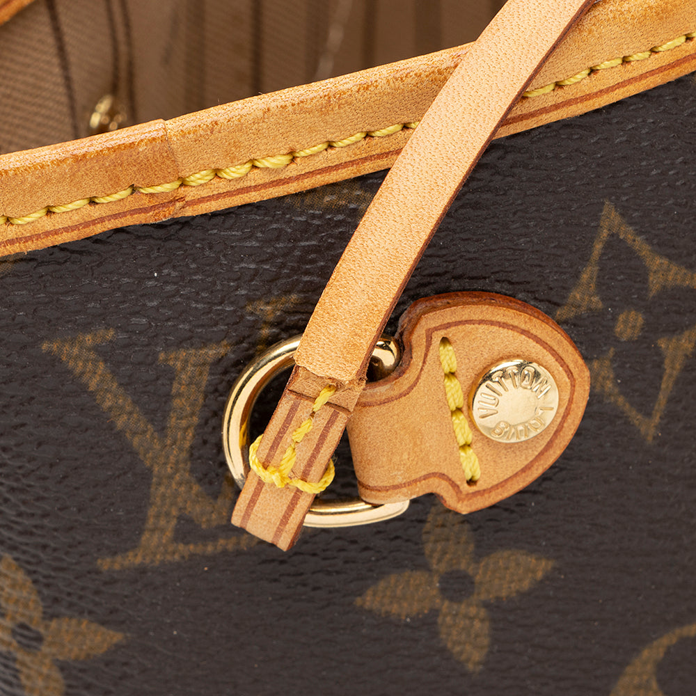 Louis Vuitton Monogram Canvas Neverfull PM Tote (SHF-18384)