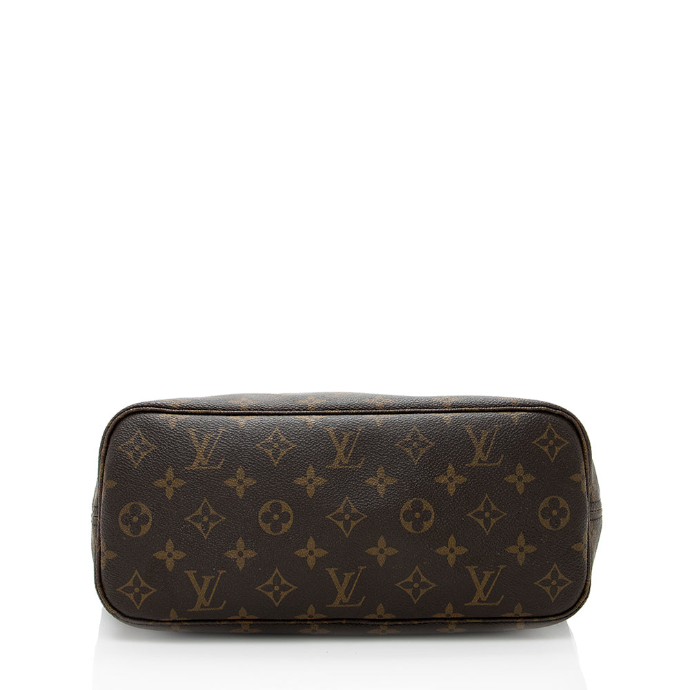 Louis Vuitton Monogram Canvas Neverfull PM Tote (SHF-18321)