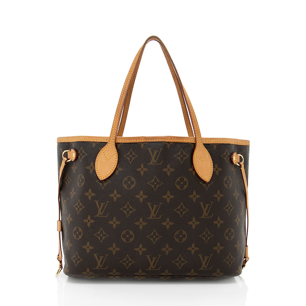 Louis Vuitton Monogram Canvas Neverfull PM Tote (SHF-18321)