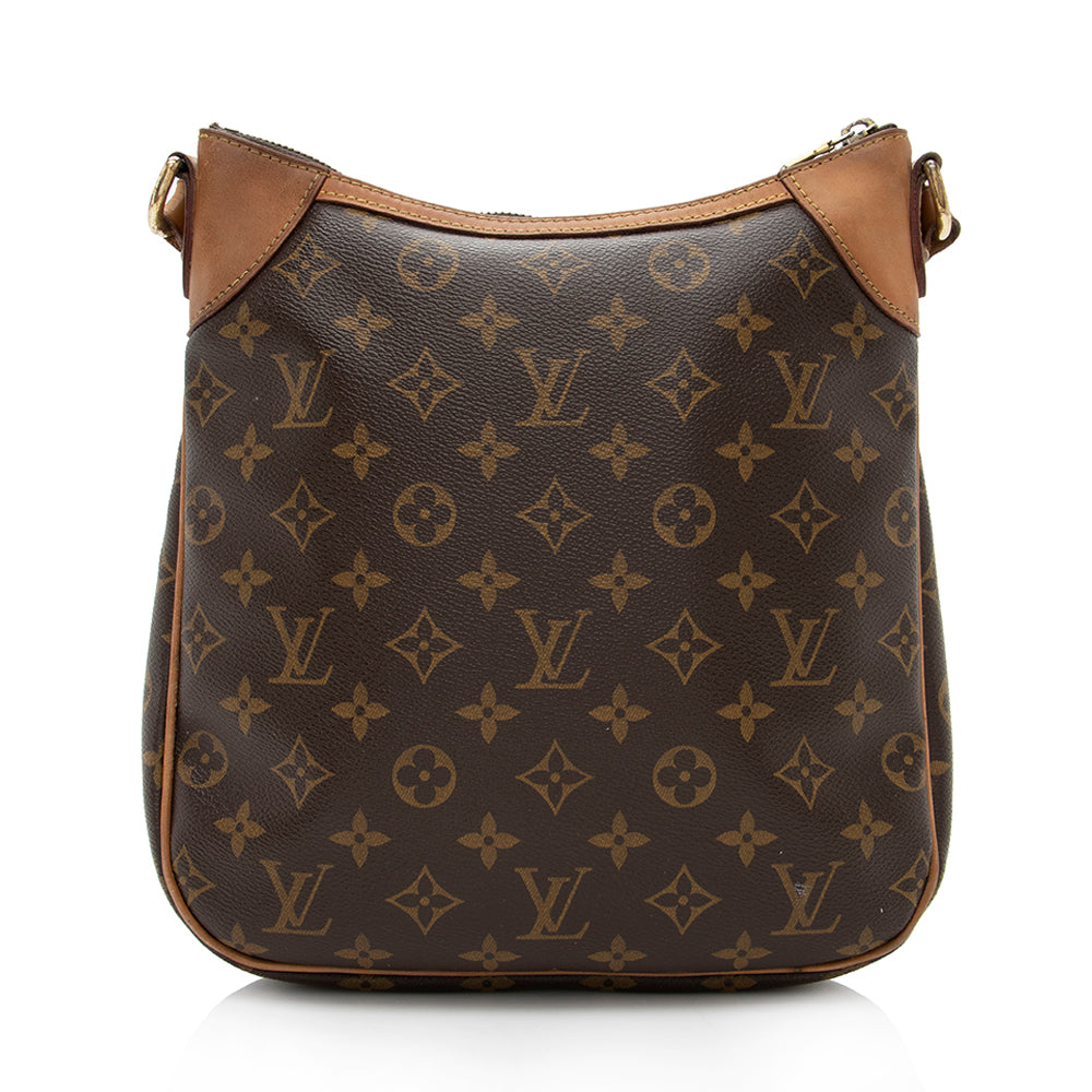 Louis Vuitton Monogram Canvas Odeon PM Shoulder Bag (SHF-17545)