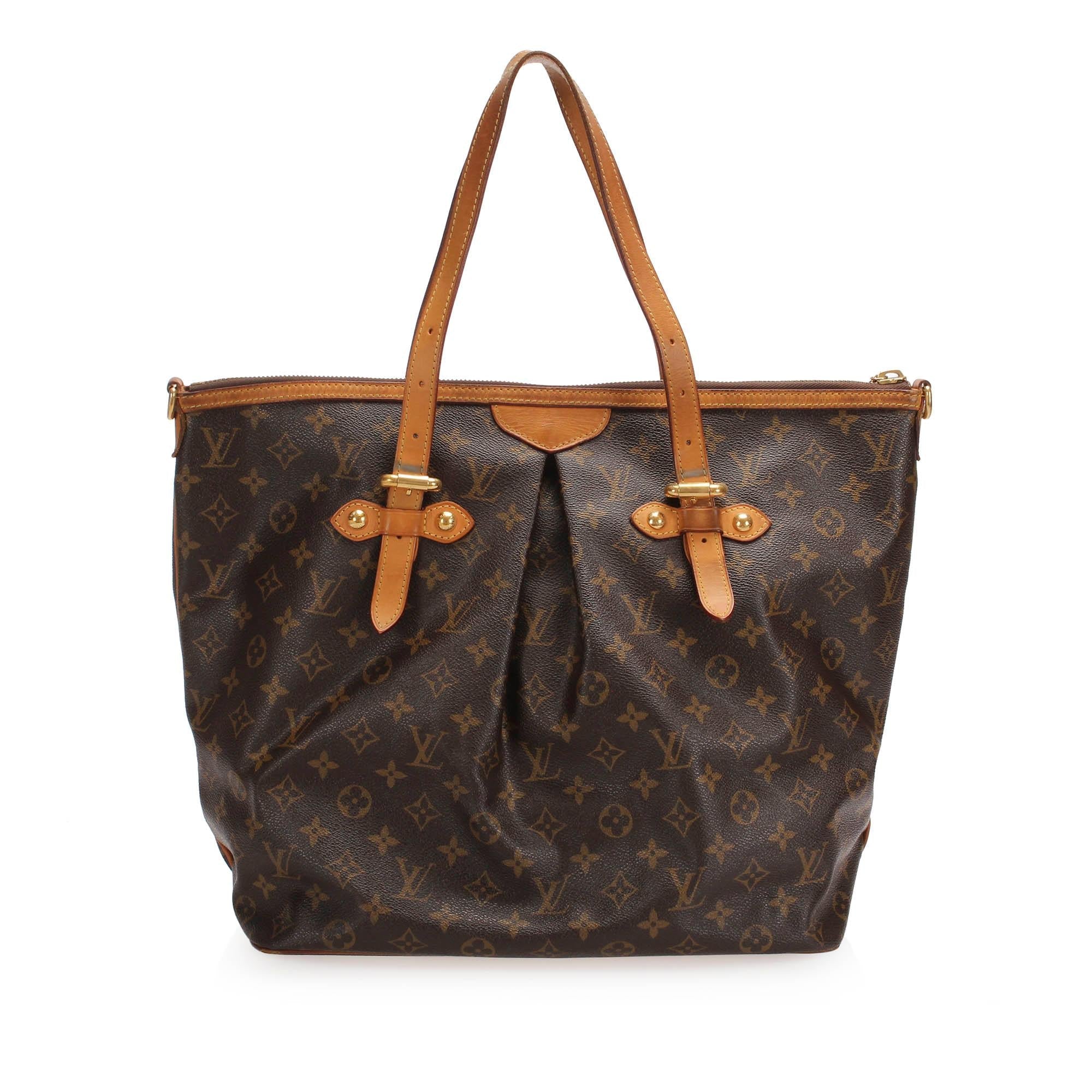 Louis Vuitton Monogram Canvas Palermo GM Tote (SHG-13395)