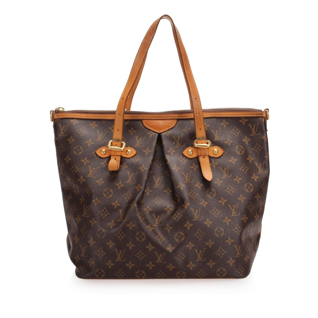 Louis Vuitton Monogram Canvas Palermo GM Tote (SHG-13395)