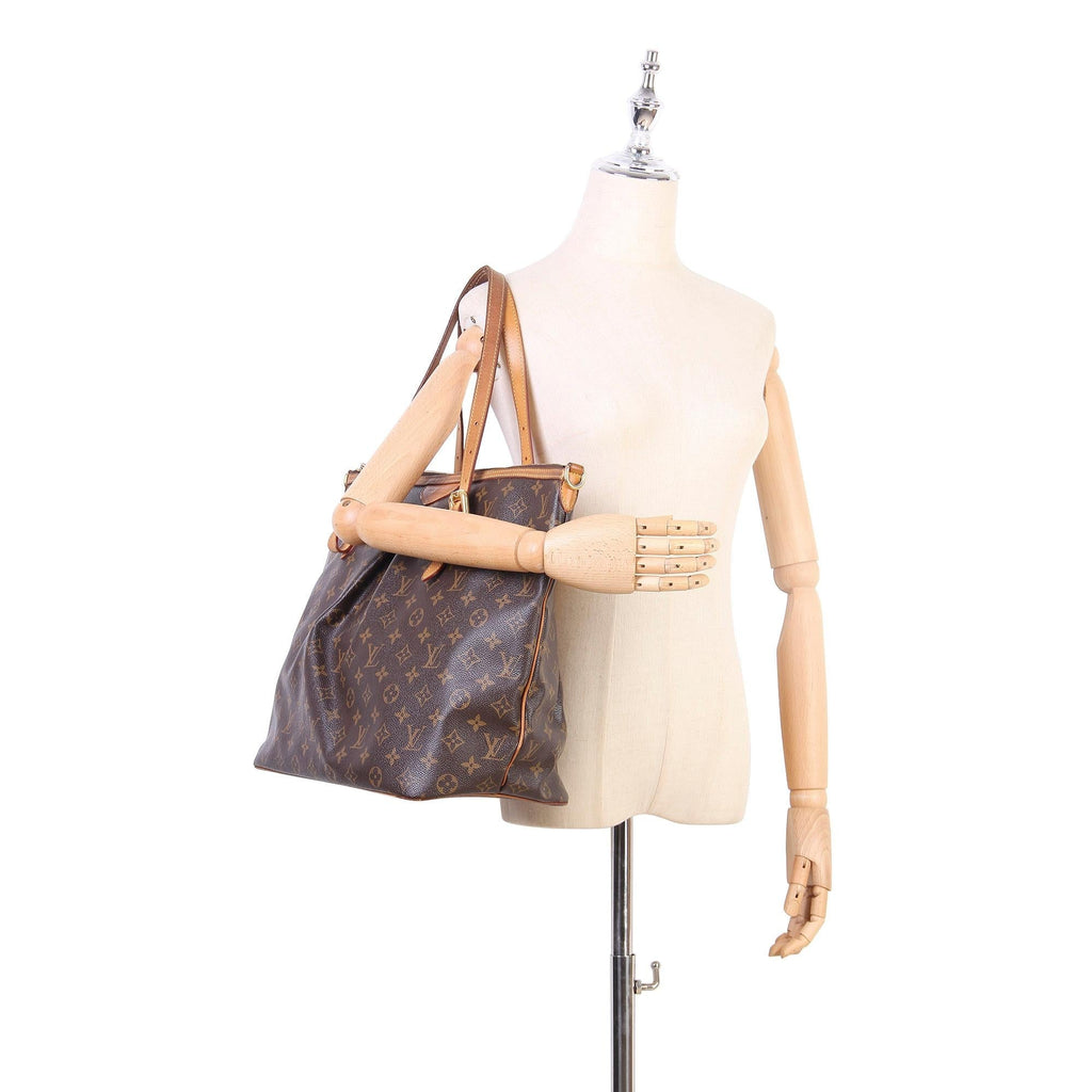 Louis Vuitton Monogram Canvas Palermo GM Tote (SHG-13395)