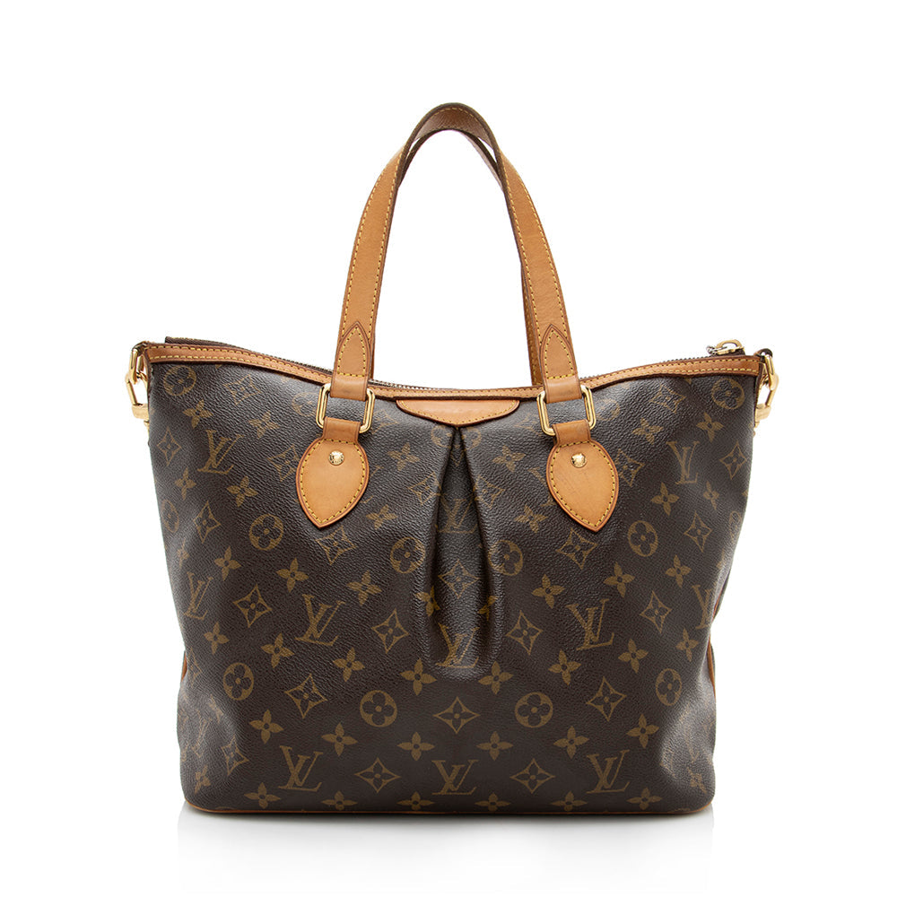 Louis Vuitton Monogram Canvas Palermo PM Tote - FINAL SALE (SHF-17546)