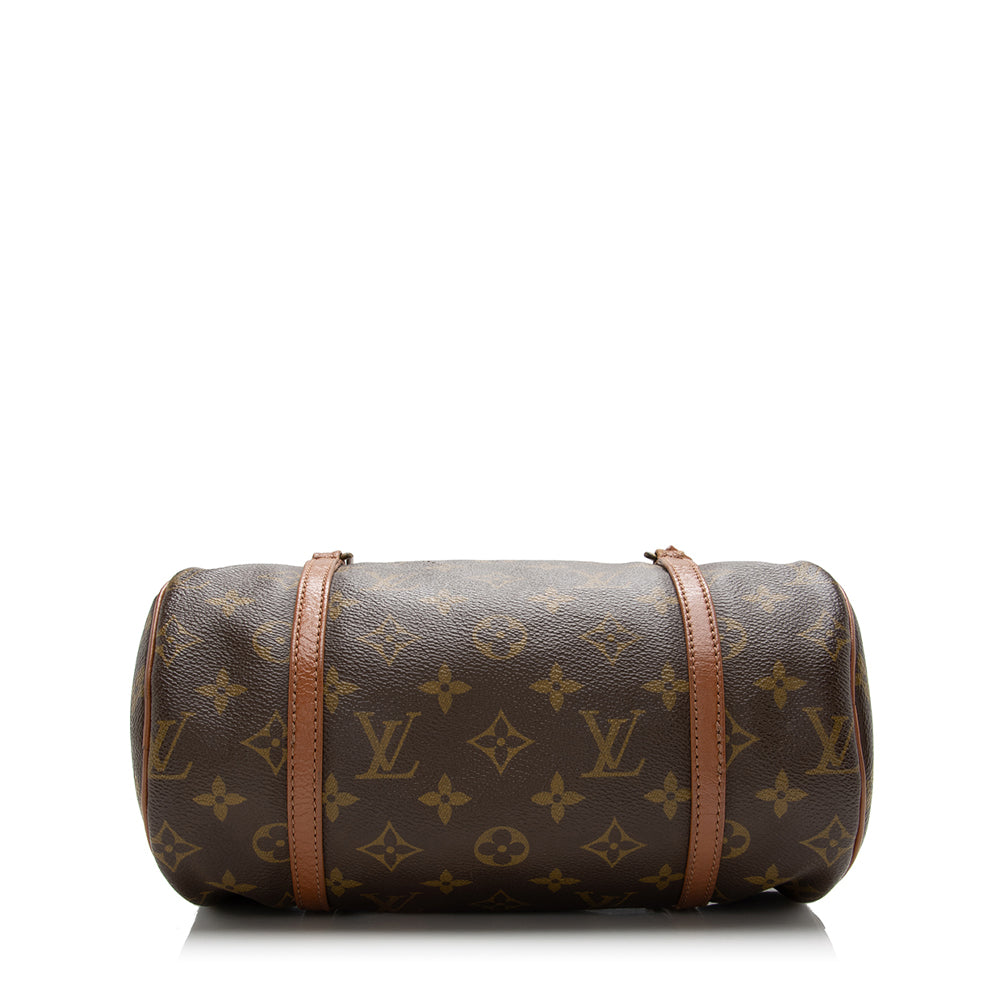 Louis Vuitton Vintage Monogram Canvas Papillon 26 Satchel (SHF-17452)