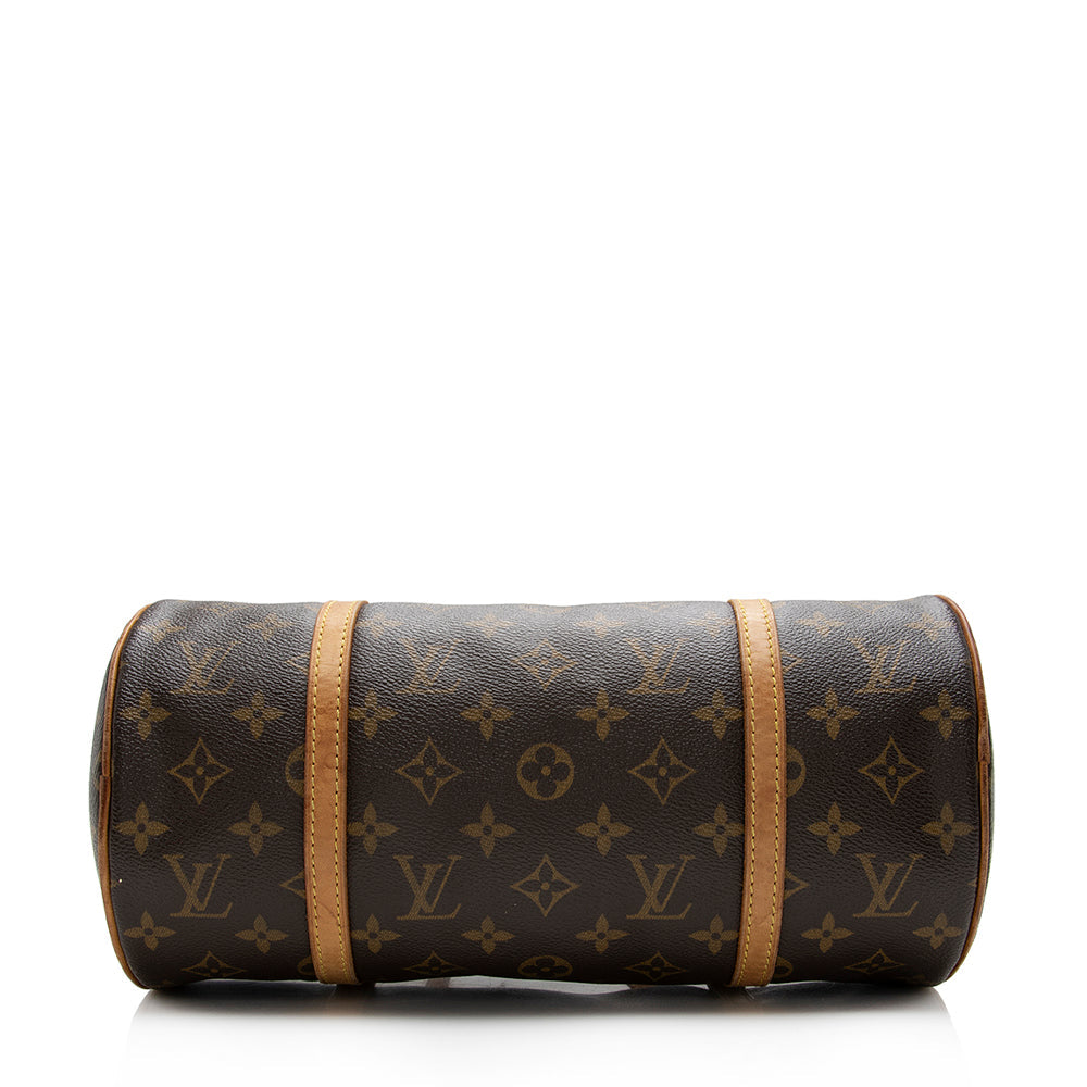 Louis Vuitton Monogram Canvas Papillon 30 Satchel (SHF-17451)