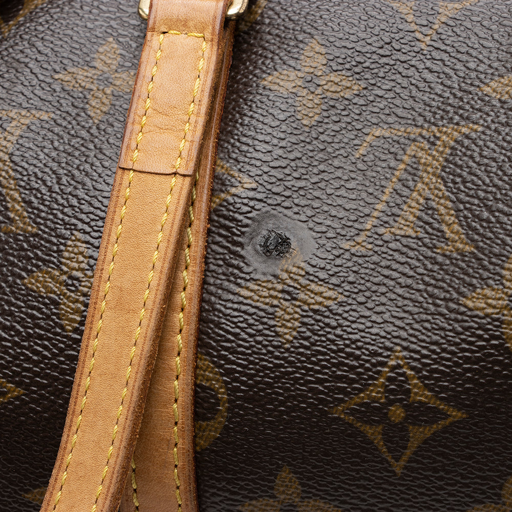 Louis Vuitton Monogram Canvas Papillon 30 Satchel (SHF-17451)