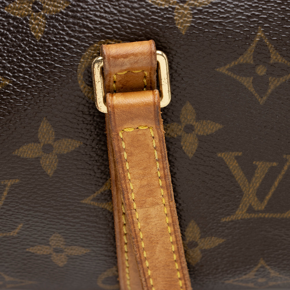 Louis Vuitton Monogram Canvas Papillon 30 Satchel (SHF-17451)