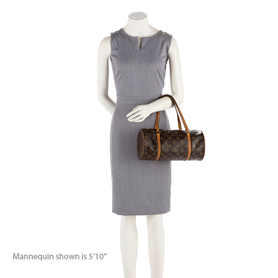 Louis Vuitton Monogram Canvas Papillon 30 Satchel (SHF-17451)