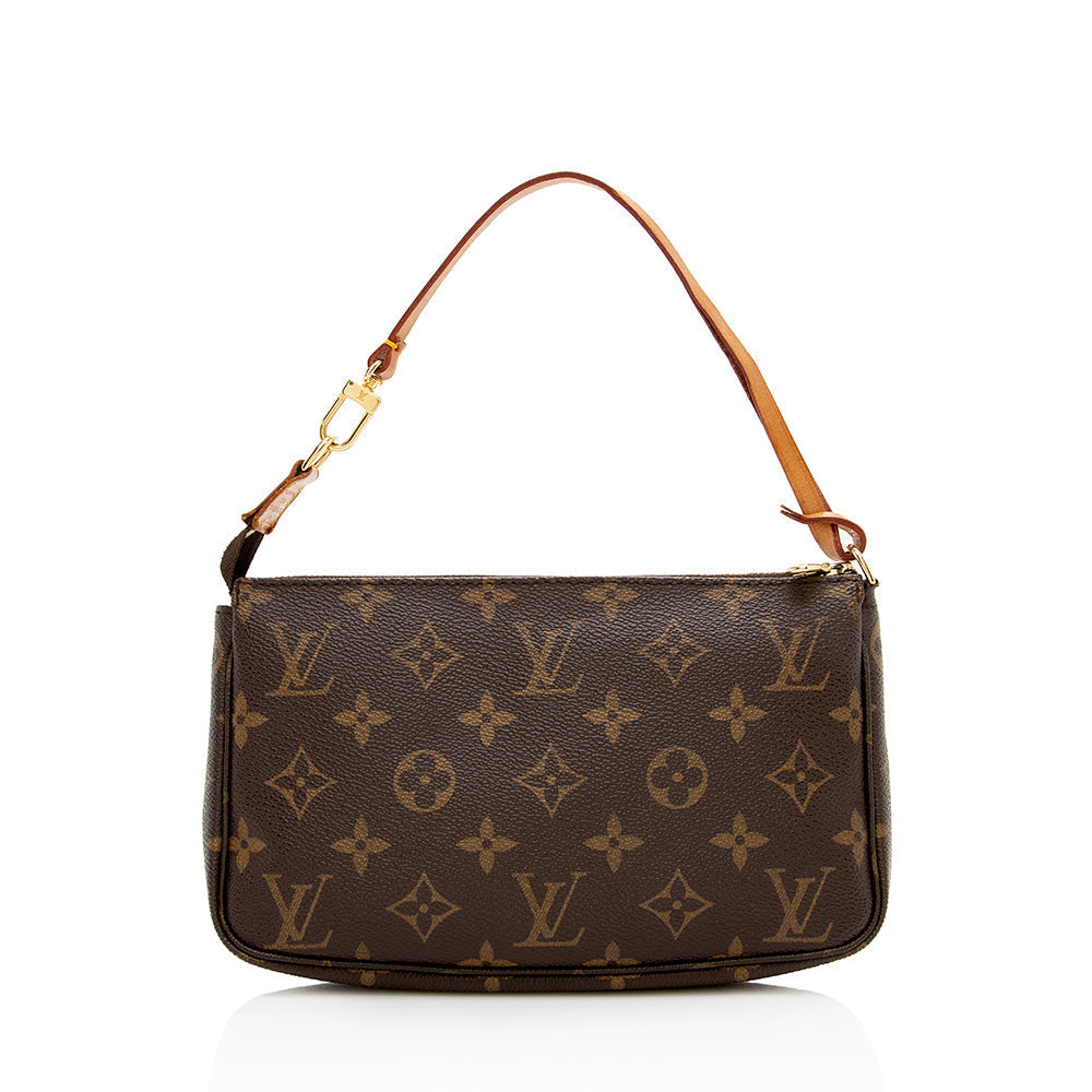 Louis Vuitton Monogram Canvas Pochette Accessories (SHF-17525)