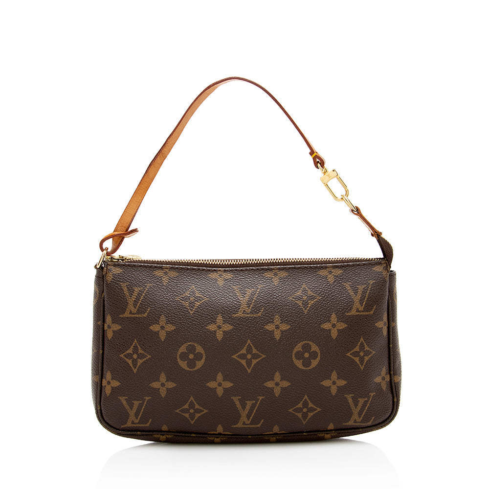 Louis Vuitton Monogram Canvas Pochette Accessories (SHF-17525)