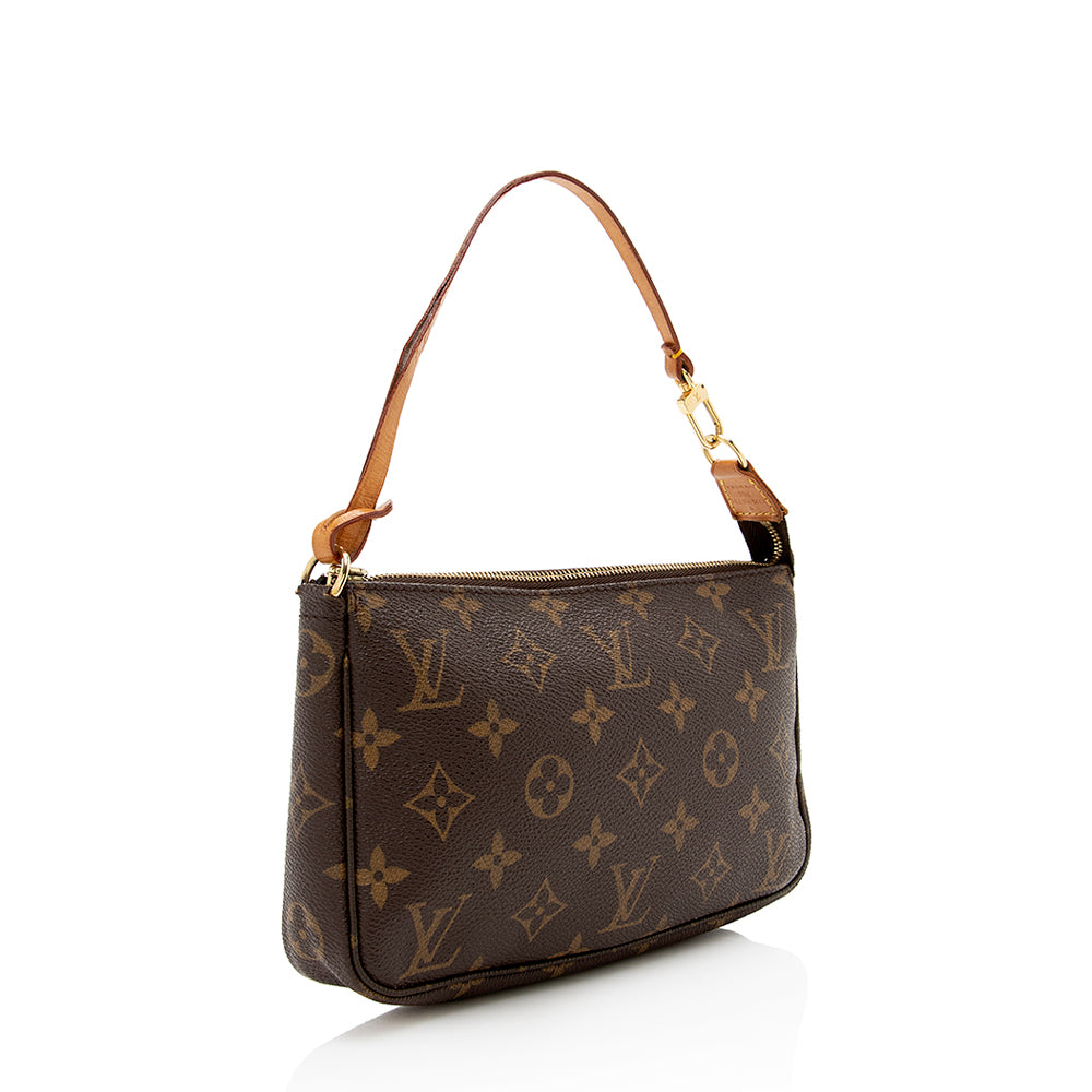 Louis Vuitton Monogram Canvas Pochette Accessories (SHF-17525)