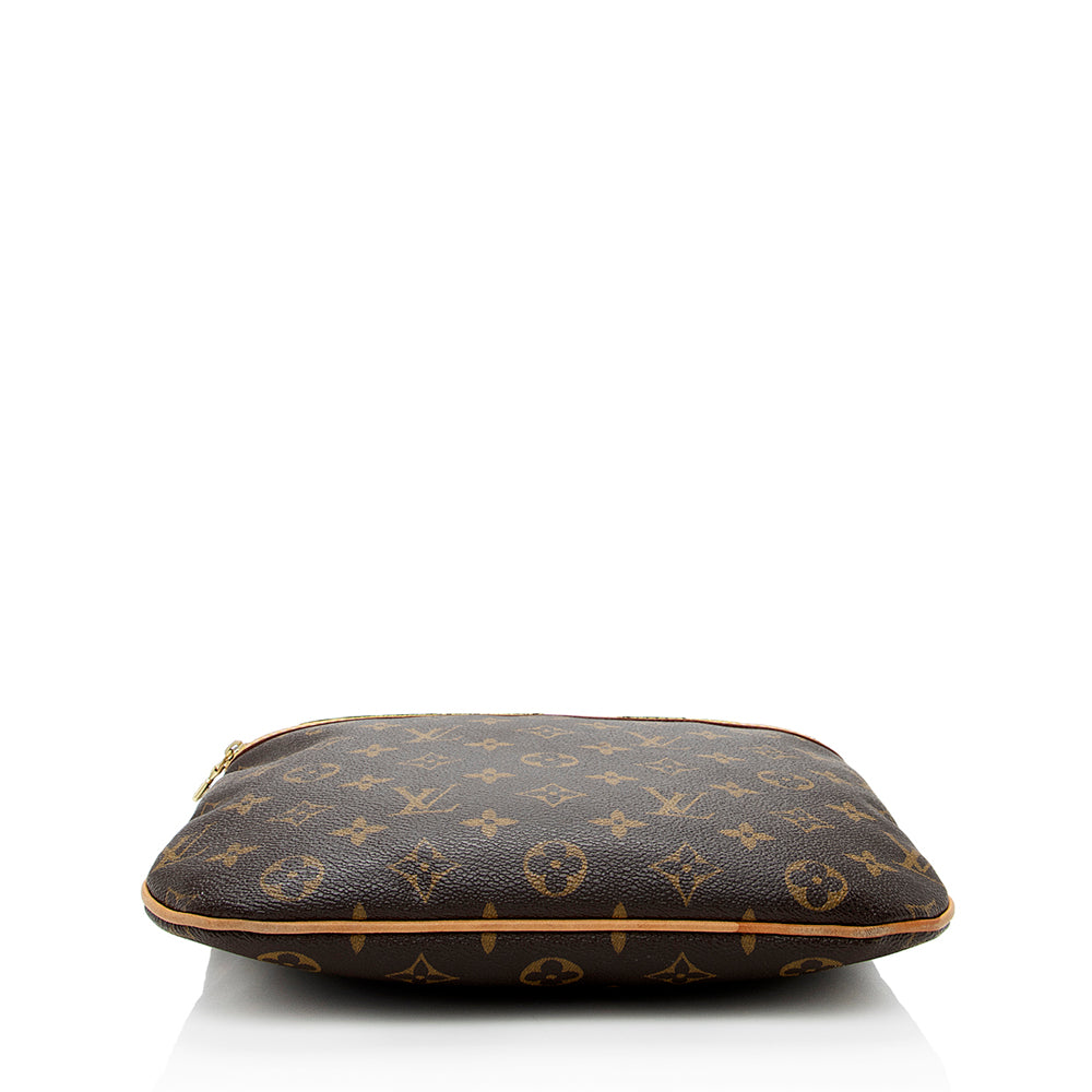 Louis Vuitton Monogram Canvas Pochette Bosphore Messenger Bag (SHF-18335)
