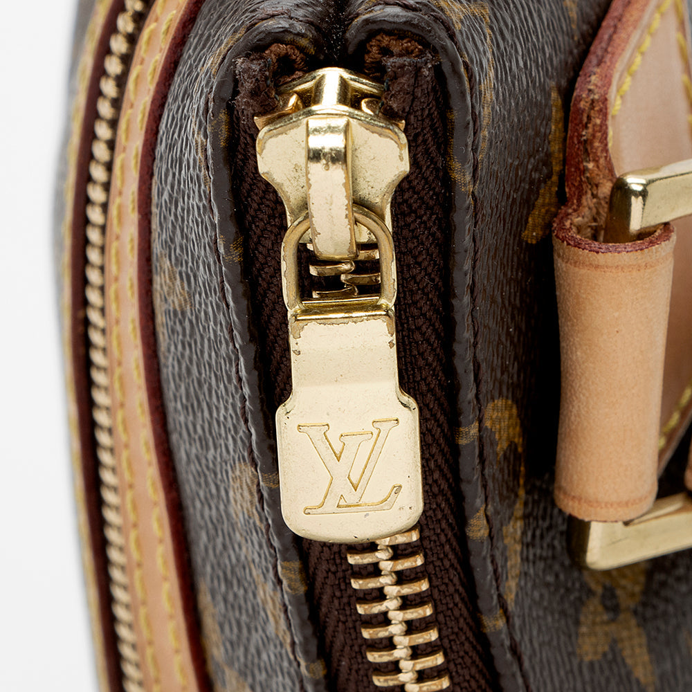 Louis Vuitton Monogram Canvas Pochette Bosphore Messenger Bag (SHF-18335)