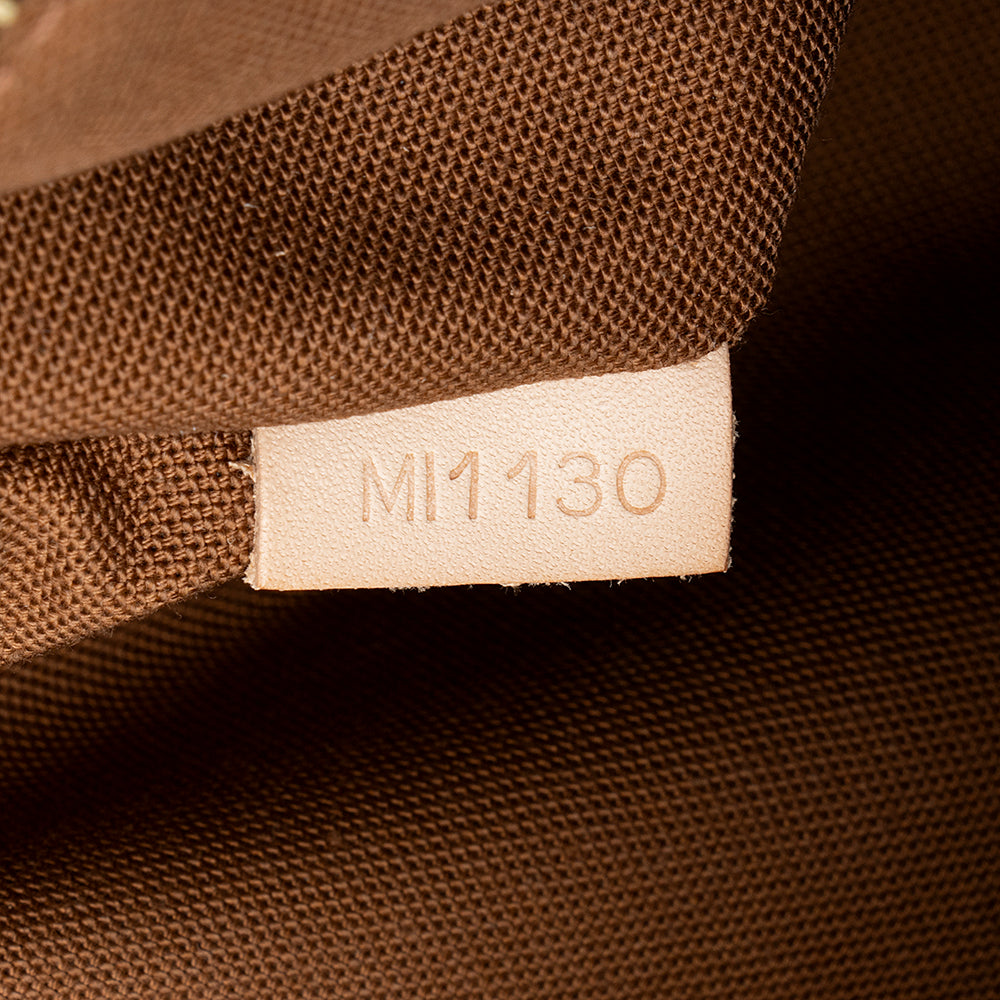 Louis Vuitton Monogram Canvas Pochette Bosphore Messenger Bag (SHF-18335)