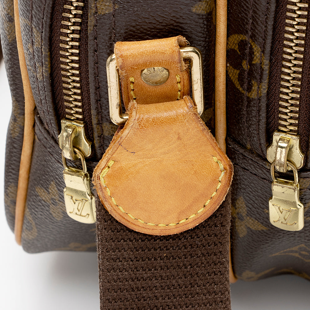 Louis Vuitton Monogram Canvas Reporter PM Messenger Bag (SHF-17141)