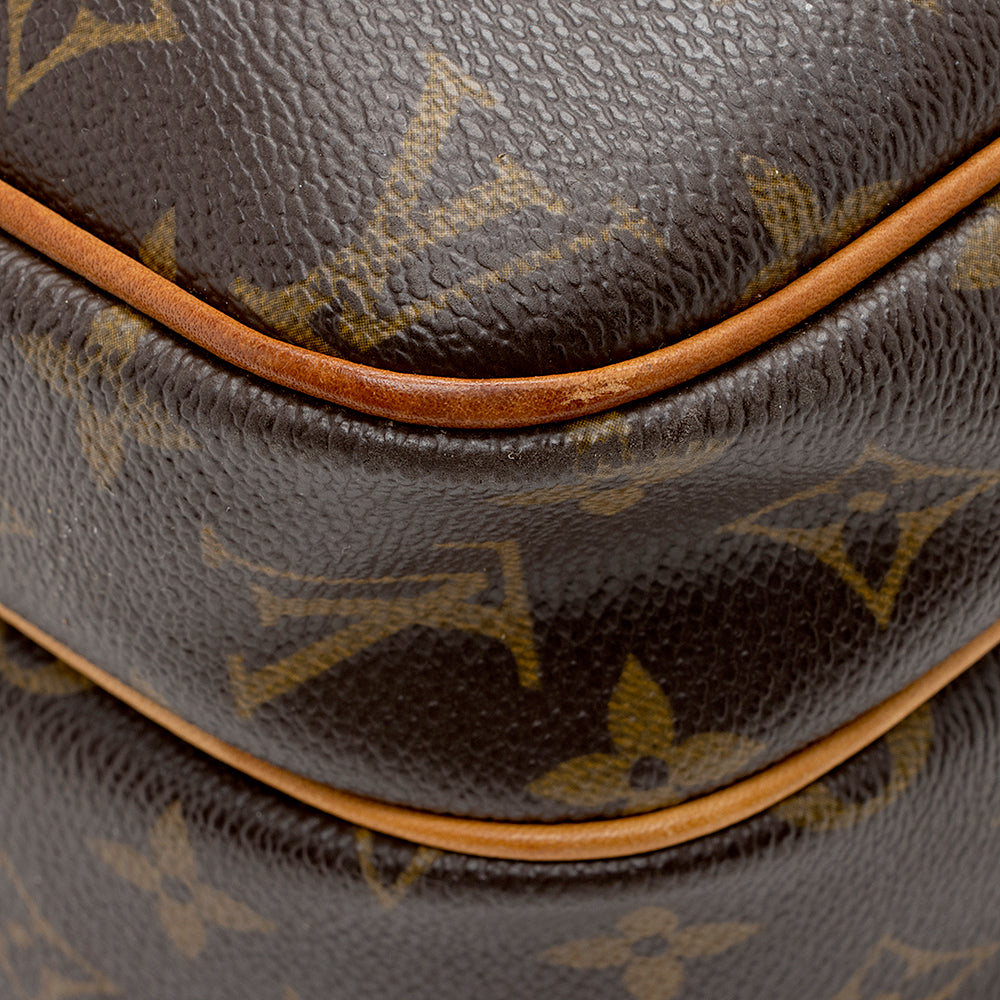 Louis Vuitton Monogram Canvas Reporter PM Messenger Bag (SHF-17141)