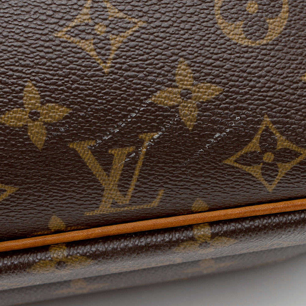 Louis Vuitton Monogram Canvas Reporter PM Messenger Bag (SHF-17141)