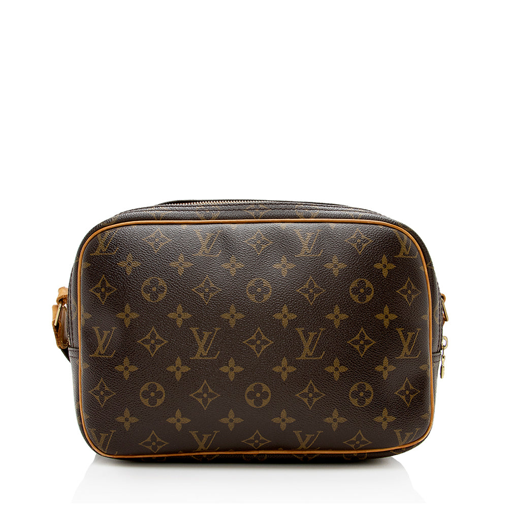 Louis Vuitton Monogram Canvas Reporter PM Messenger Bag (SHF-17454)