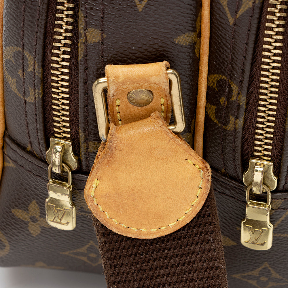 Louis Vuitton Monogram Canvas Reporter PM Messenger Bag (SHF-17454)
