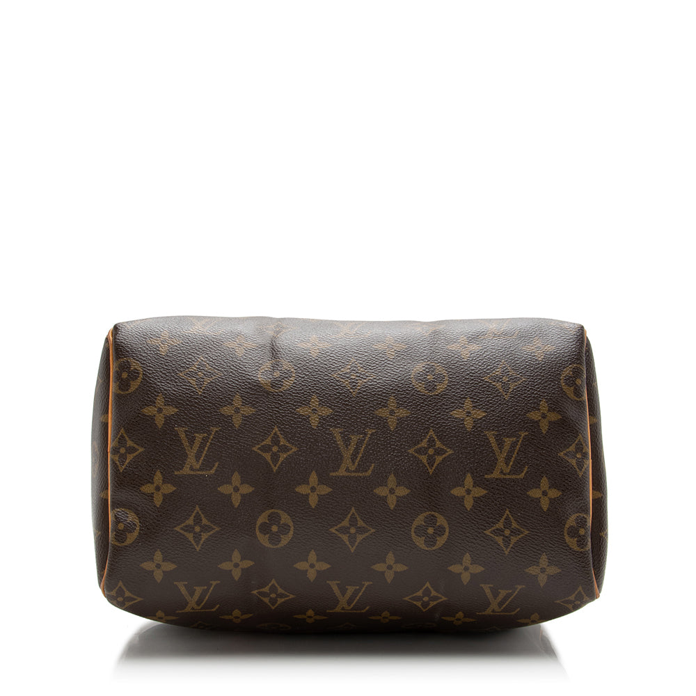 Louis Vuitton Monogram Canvas Speedy 25 Satchel (SHF-17090)