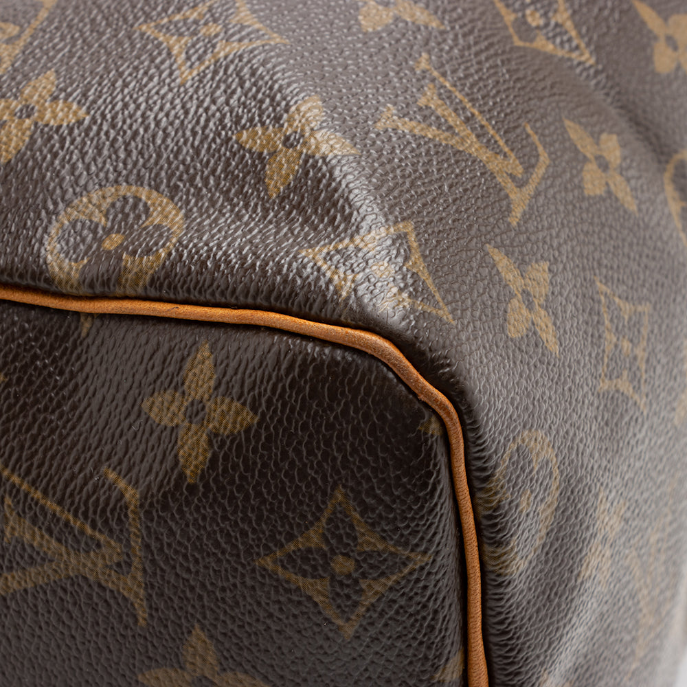 Louis Vuitton Monogram Canvas Speedy 25 Satchel (SHF-17090)