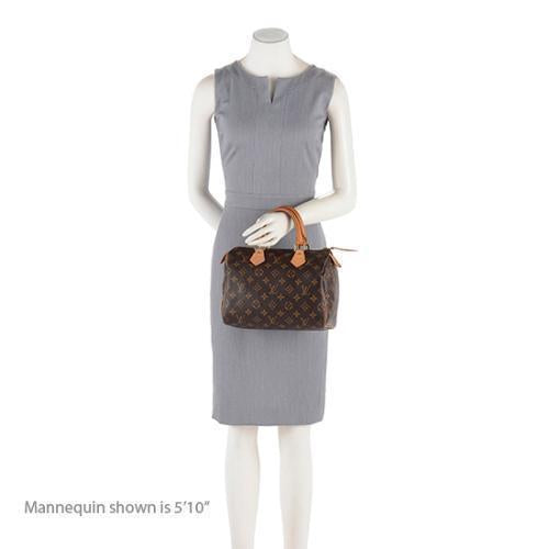 Louis Vuitton Monogram Canvas Speedy 25 Satchel (SHF-17090)