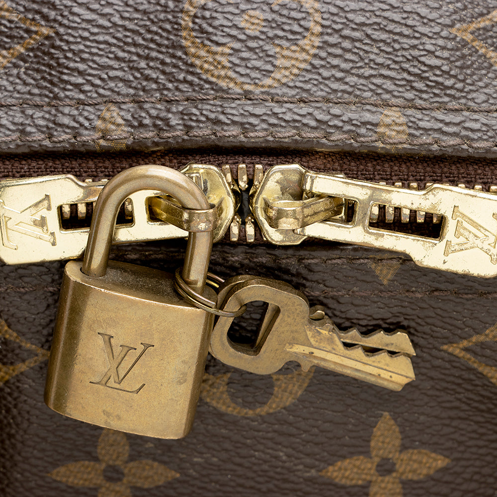Louis Vuitton Monogram Canvas Speedy Bandouliere 30 Satchel (SHF-17837)